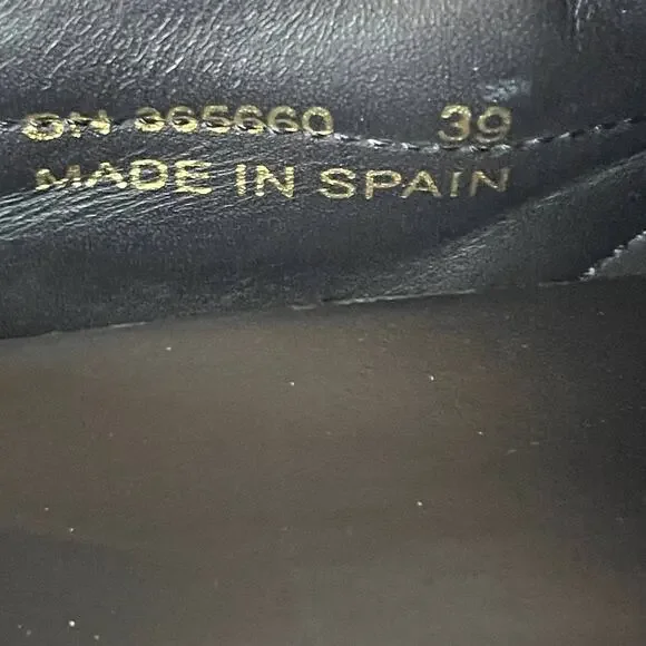 Yves Saint Laurent Black and Cream Sneakers - Picture 9 of 11